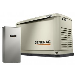 Generac 7291 Guardian 26kW Whole Home Standby Generator with 200A Transfer Switch, Wi-Fi enabled